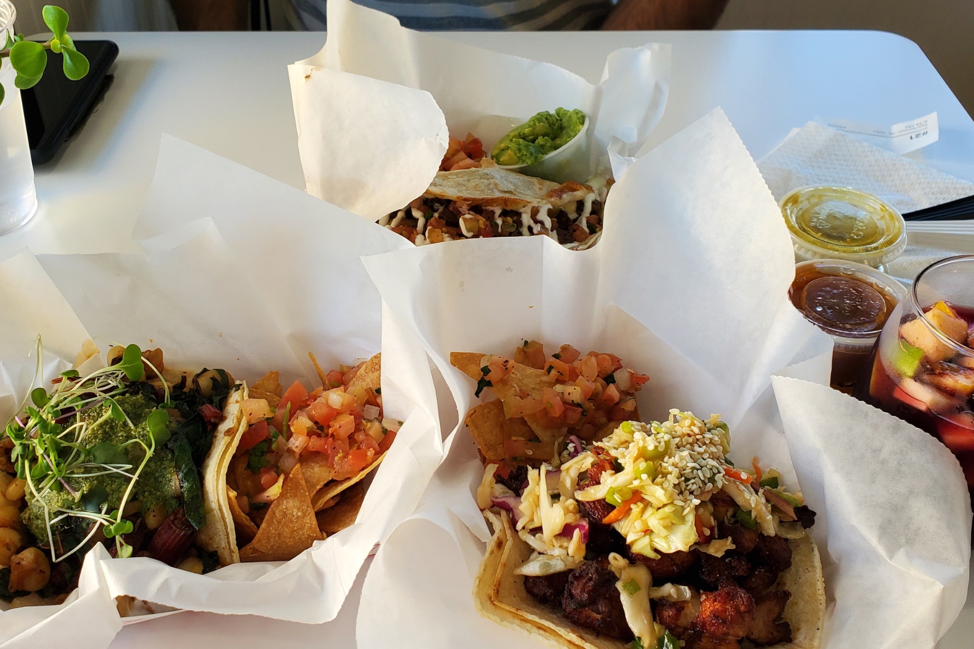 Tacos at Asada