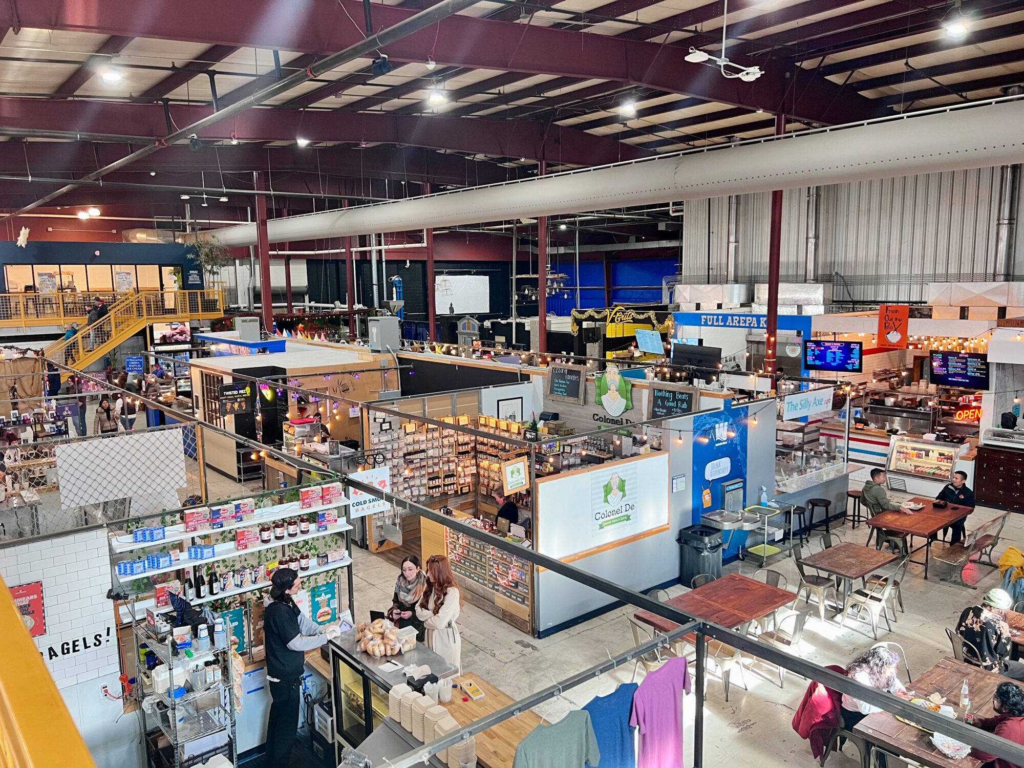 Inside Logan Street Market in Louisville