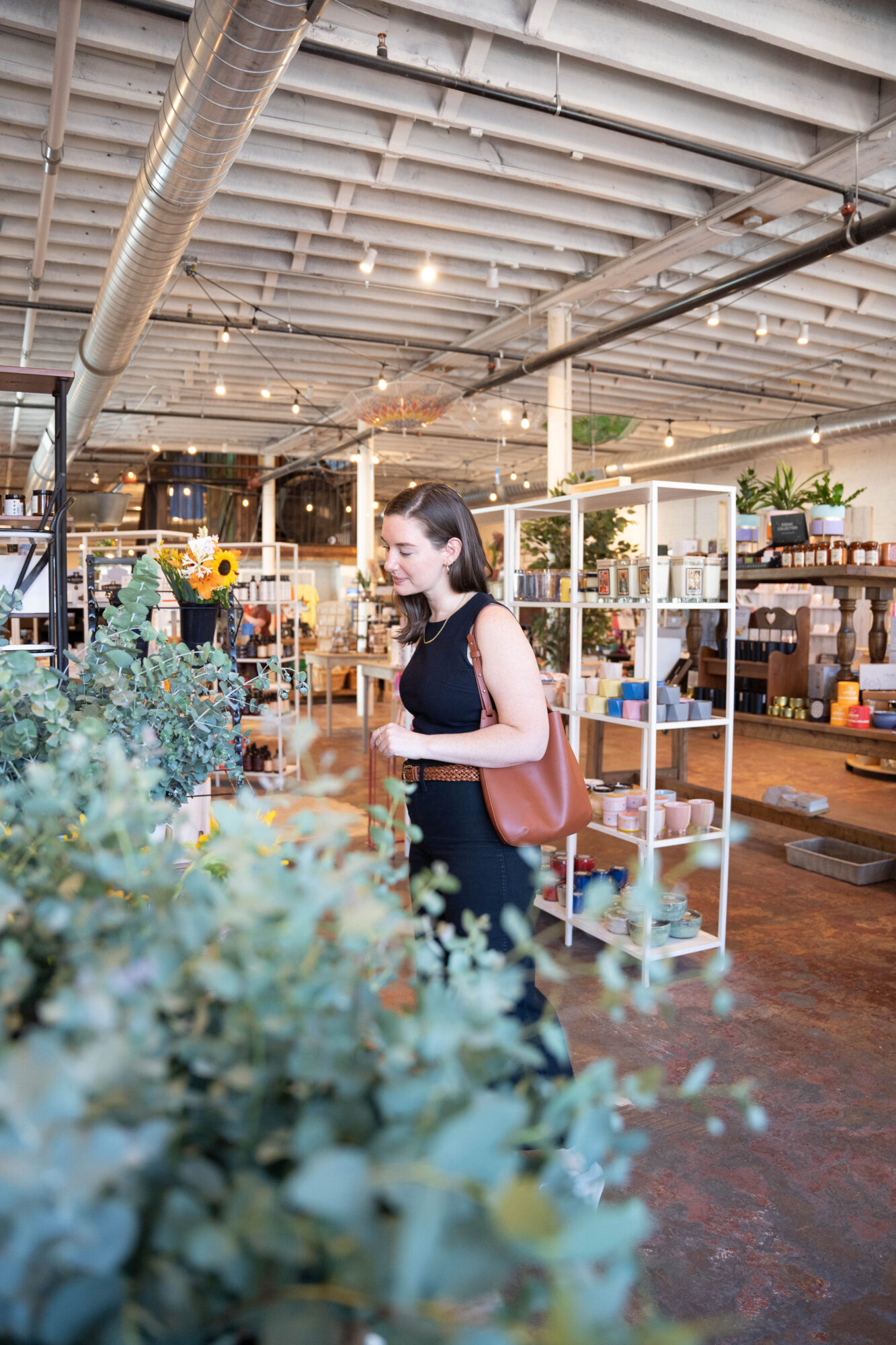 Alyssa shops at The Mercantile in Rock Hill