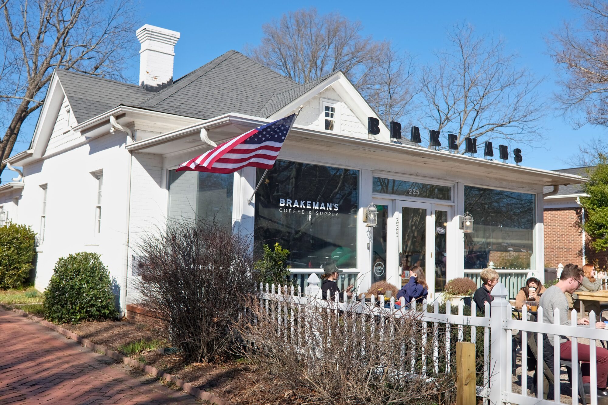 A group of locals hang at Brakeman's in Matthews