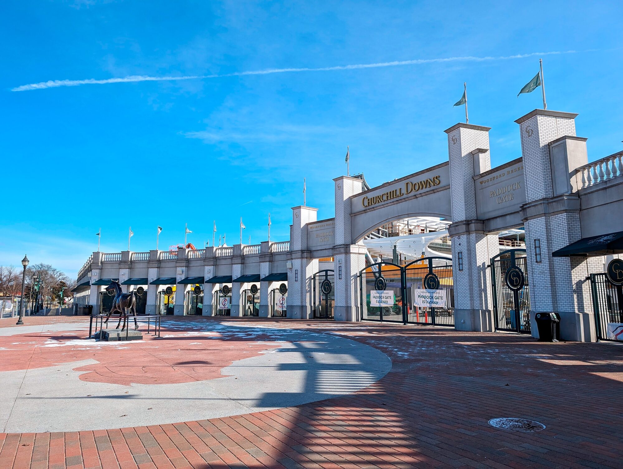 The Paddock Gate at Churchill Downs