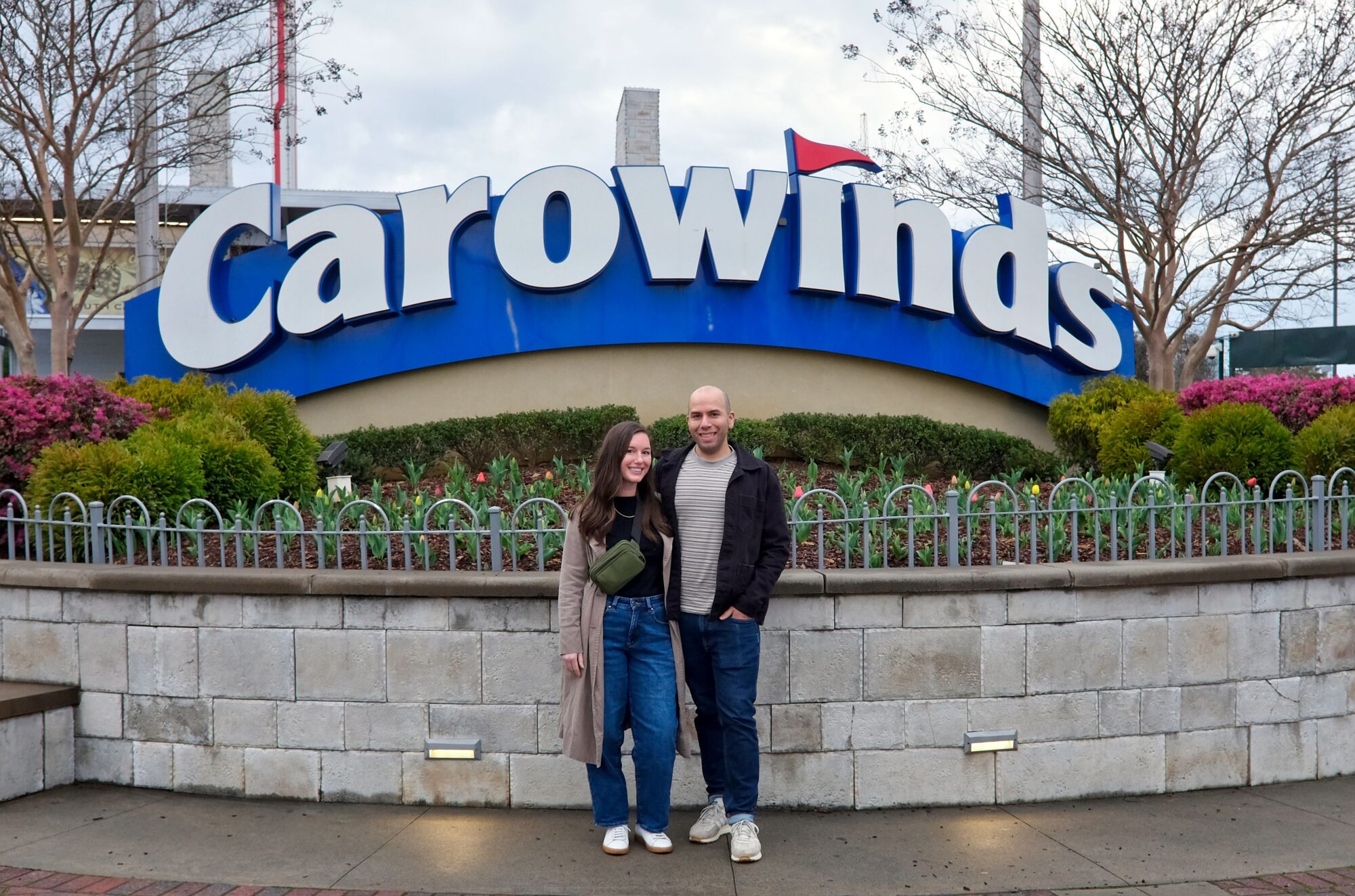 Alyssa and Michael at Carowinds