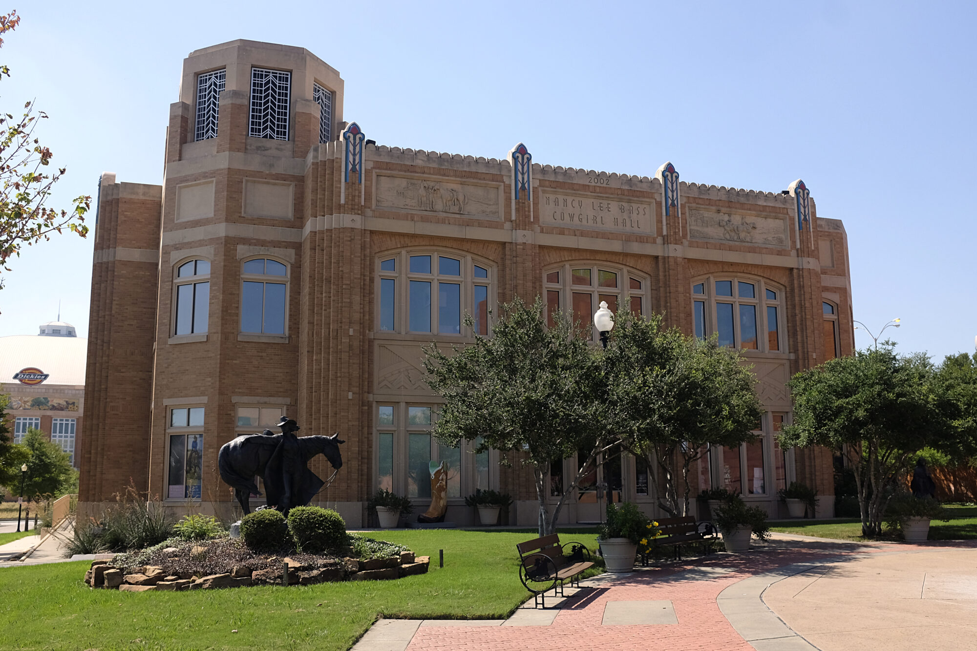 View of the National Cowgirl Museum and Hall of Fame from outside