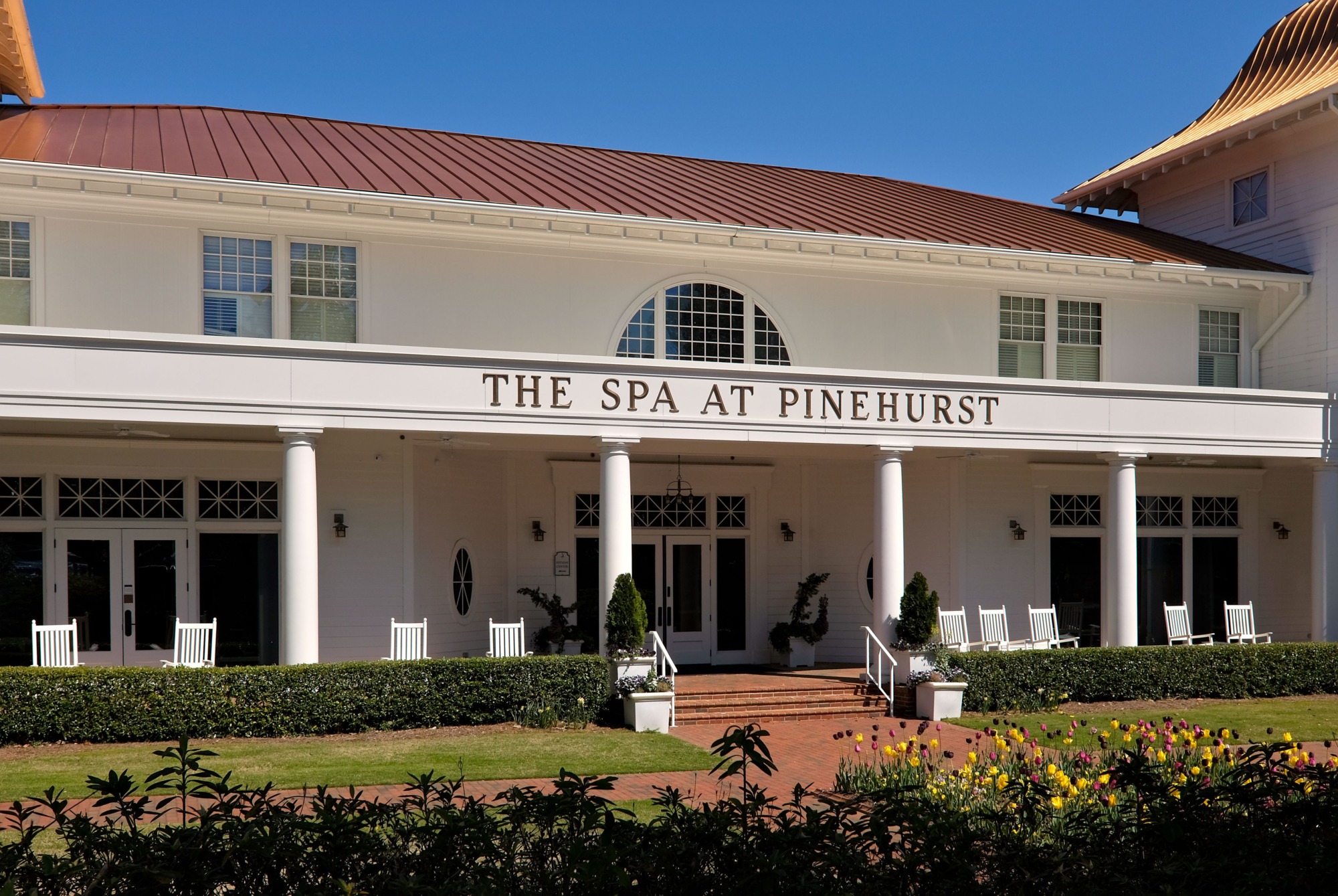 Exterior of The Spa at Pinehurst