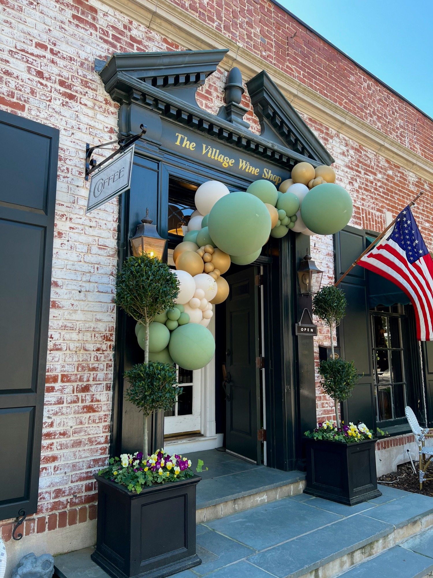 Exterior of The Village Wine Shop