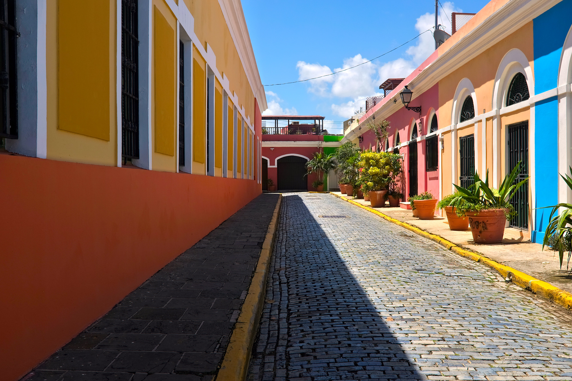 Colorful buildings in Old San Juan