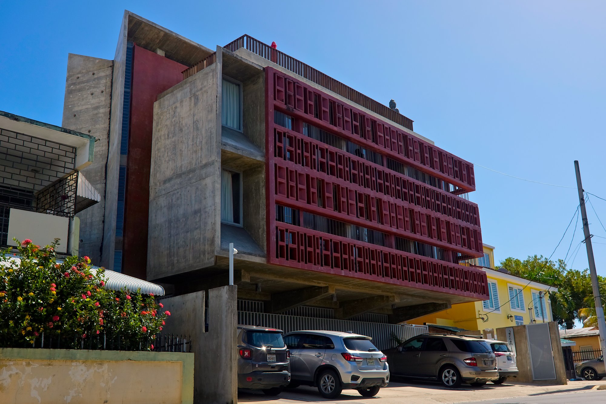 Exterior of Dream Inn in Puerto Rico