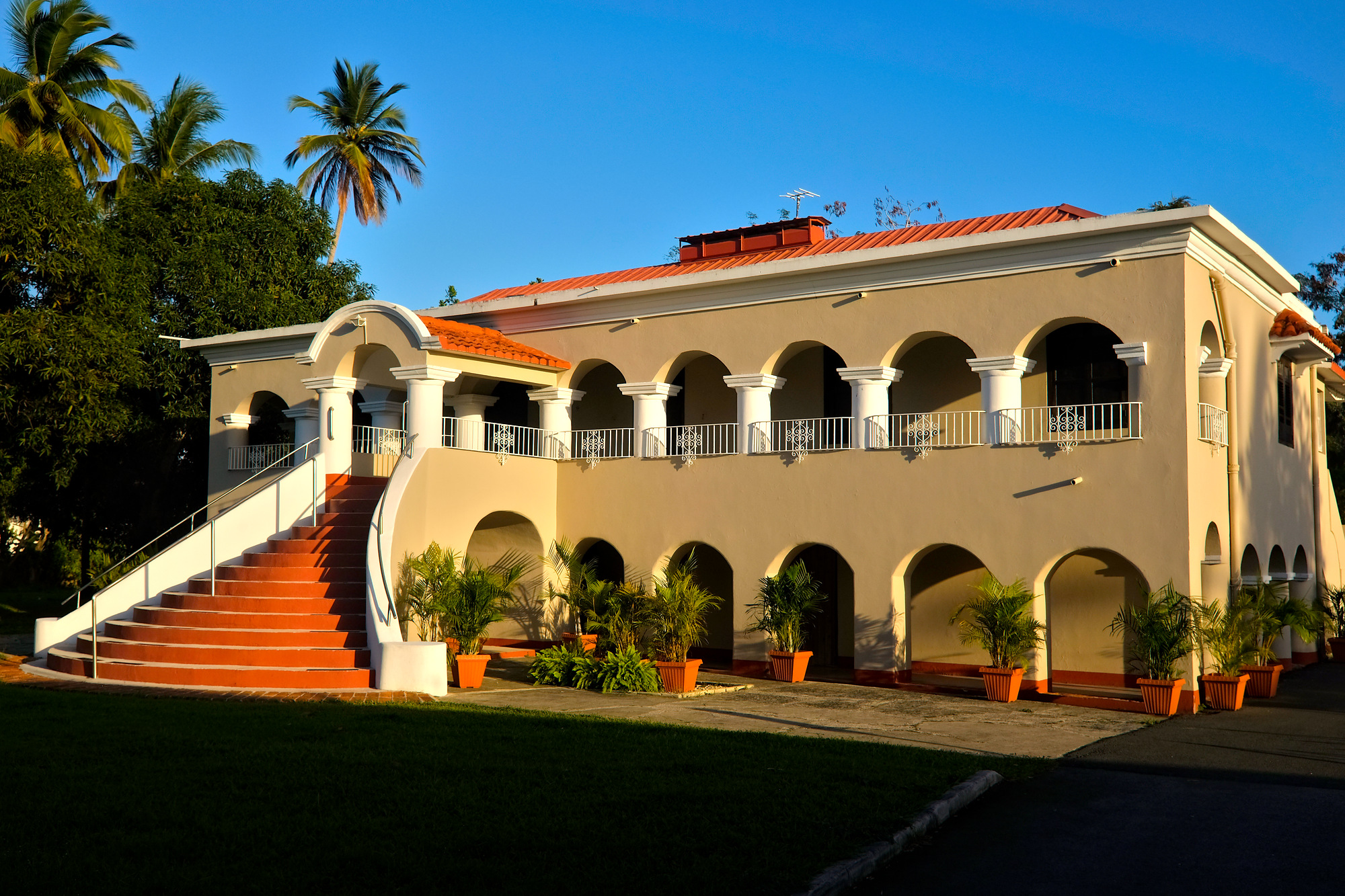 Exterior of Hacienda Santa Ana