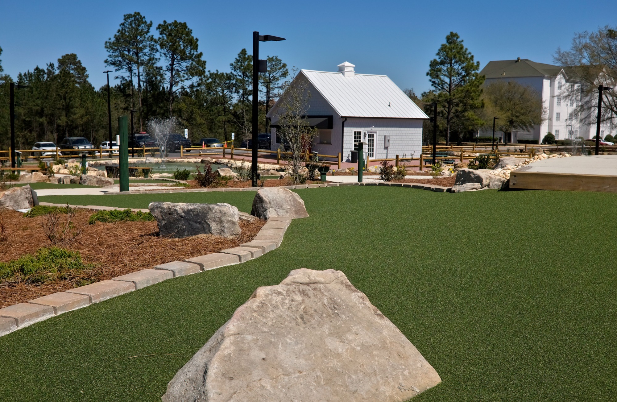 A mini golf course in Pinehurst