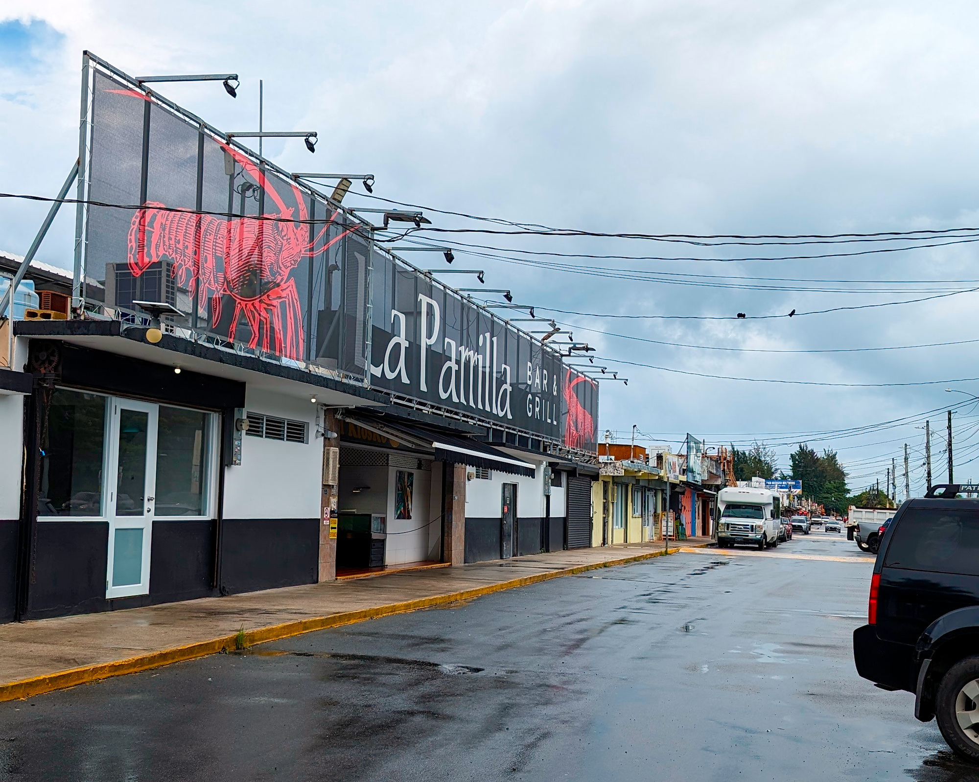 La Parilla and Kioskos de Luquillo