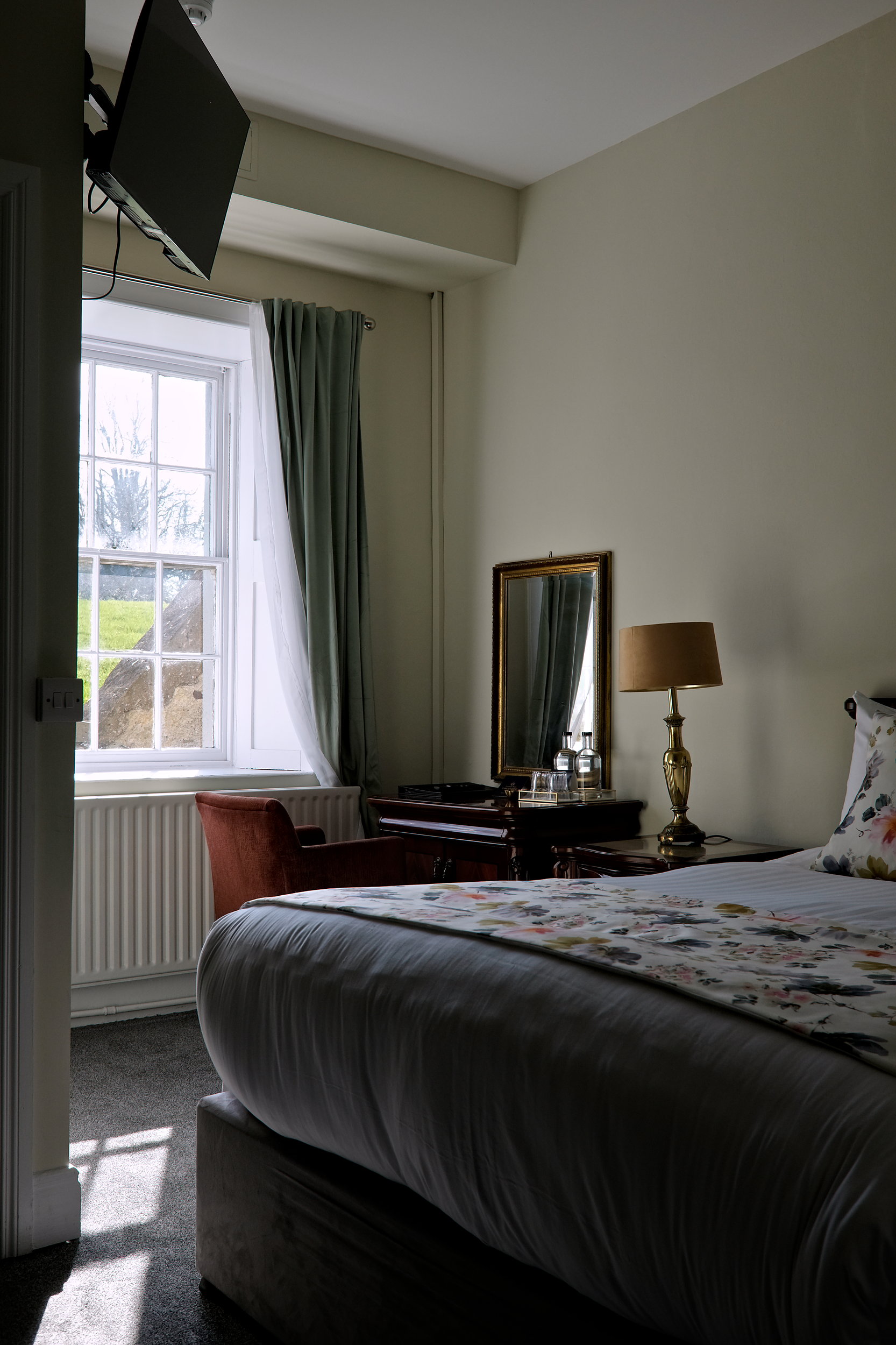 The author's room at Ennismore House