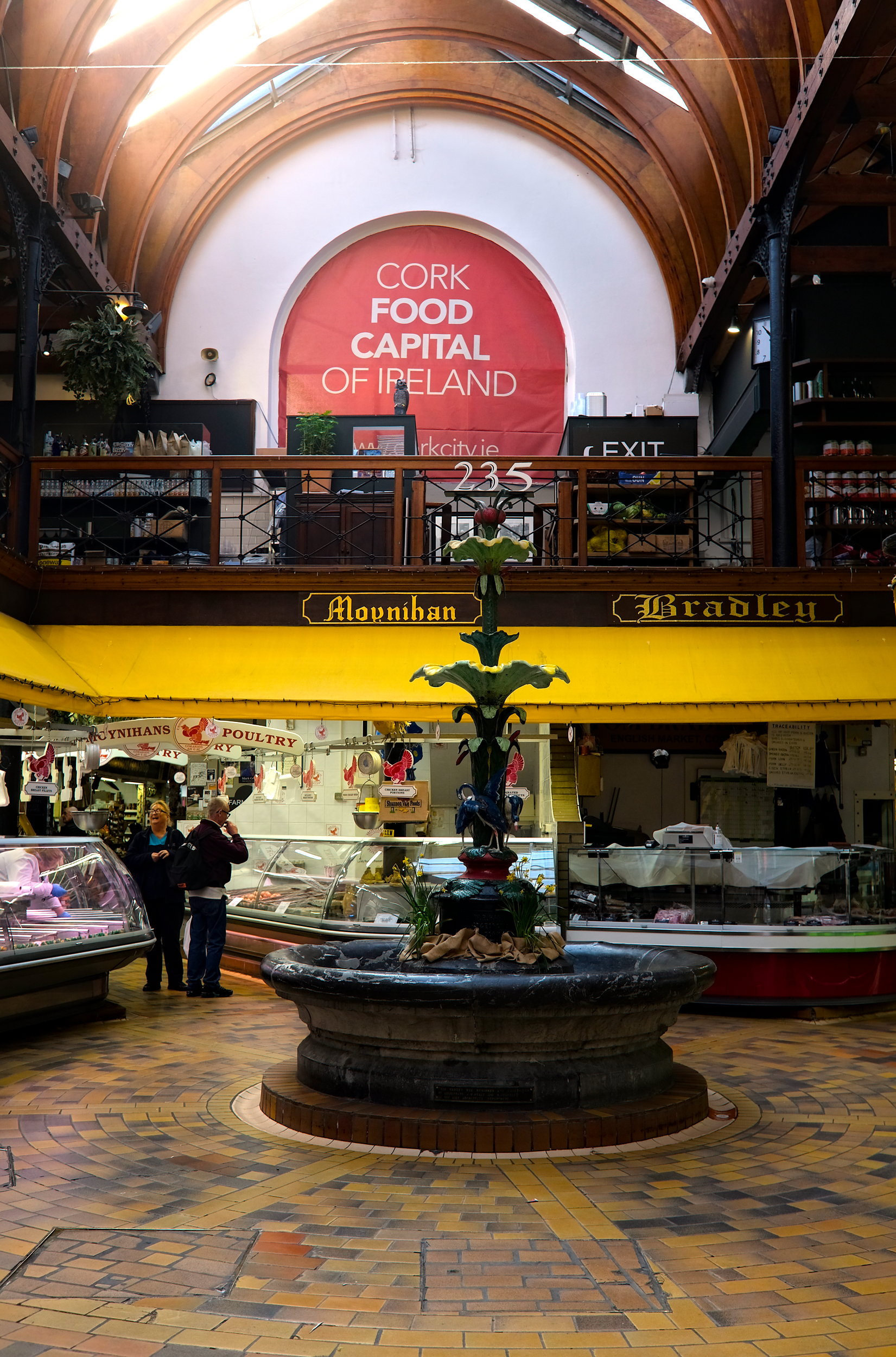 Interior of The English Market in Cork