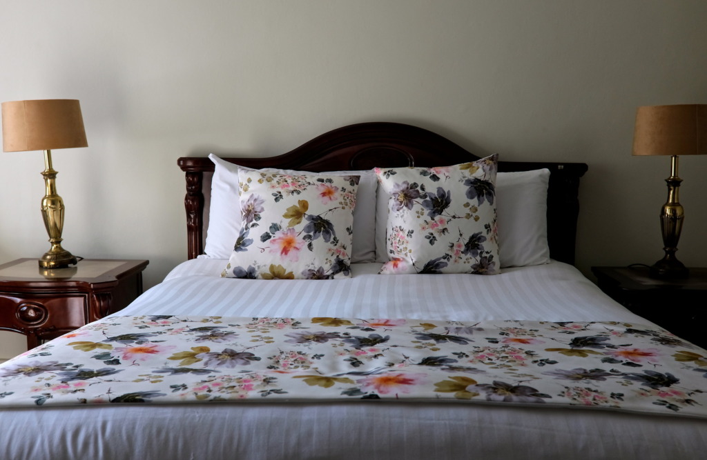 The bed at Ennismore House in Cork