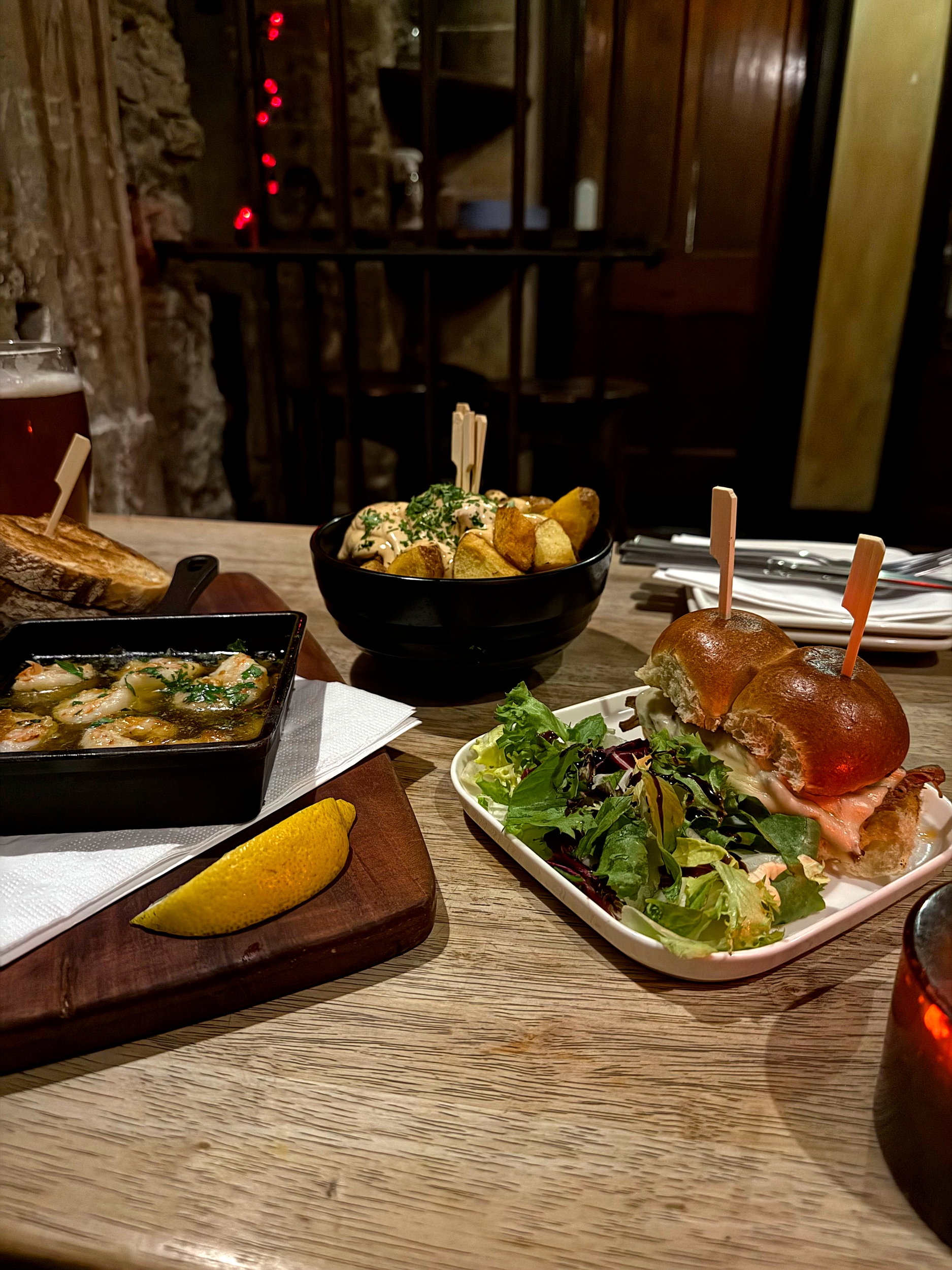 A trio of small plates at Arthur Maynes