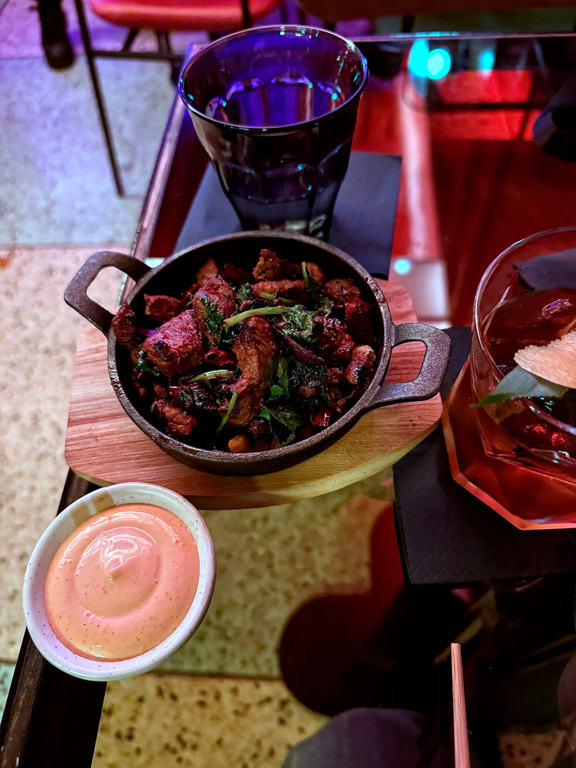 A hot pan of lamb from BIGFAN