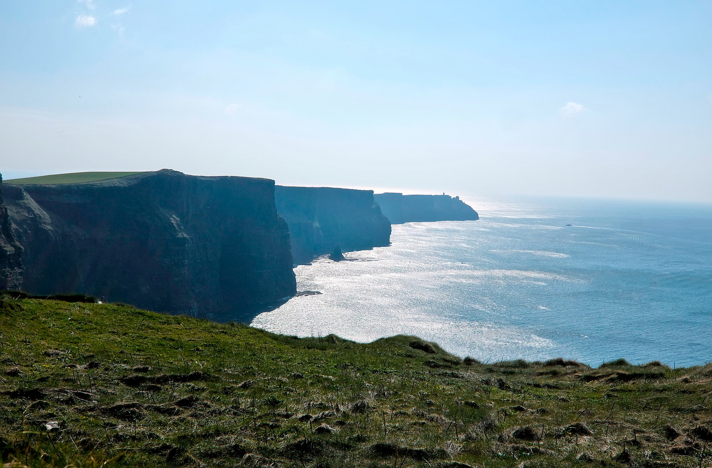 The Cliffs of Moher, seen from the first lookout
