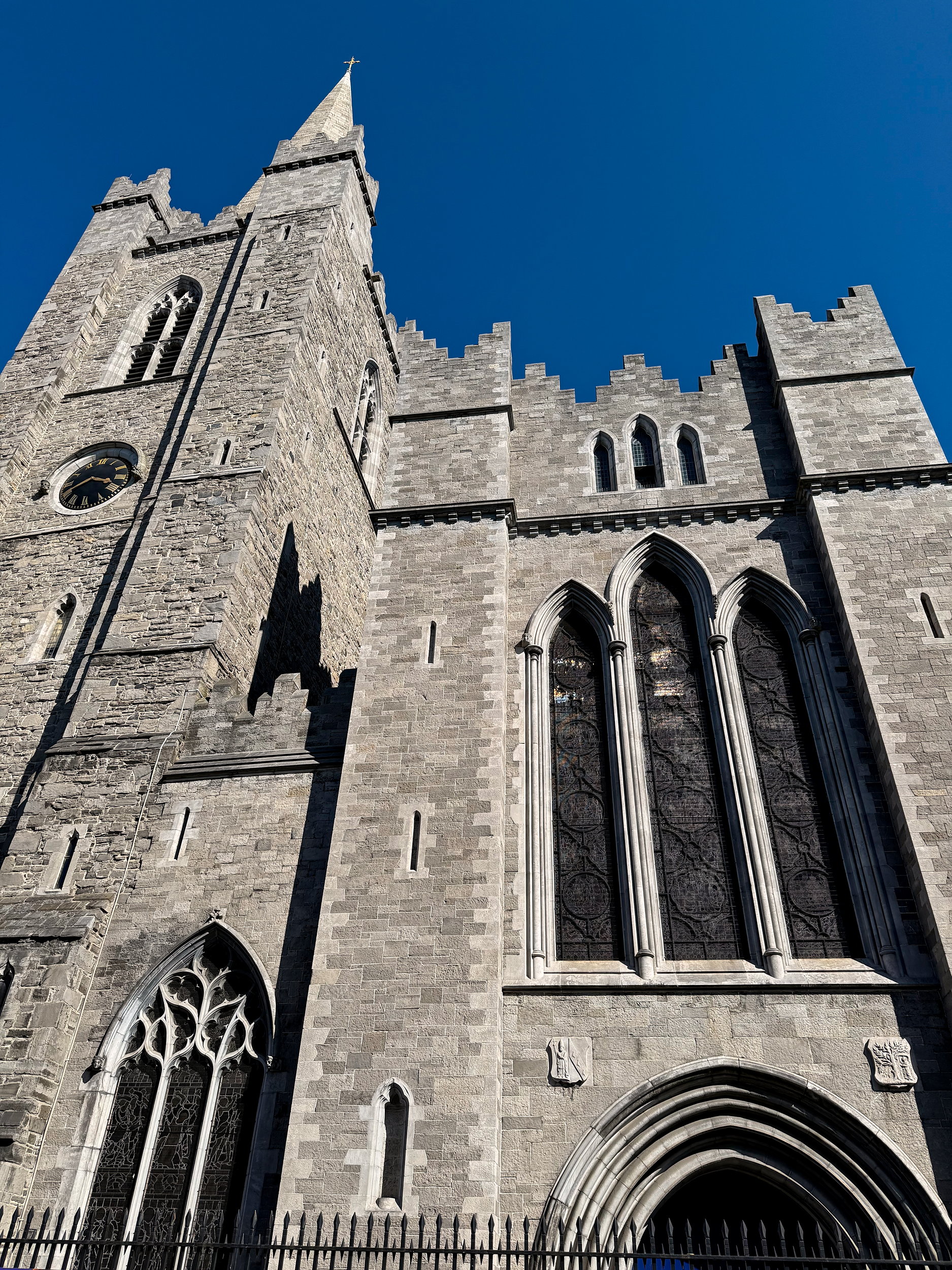 View of St. Patrick's Cathedral in Dublin